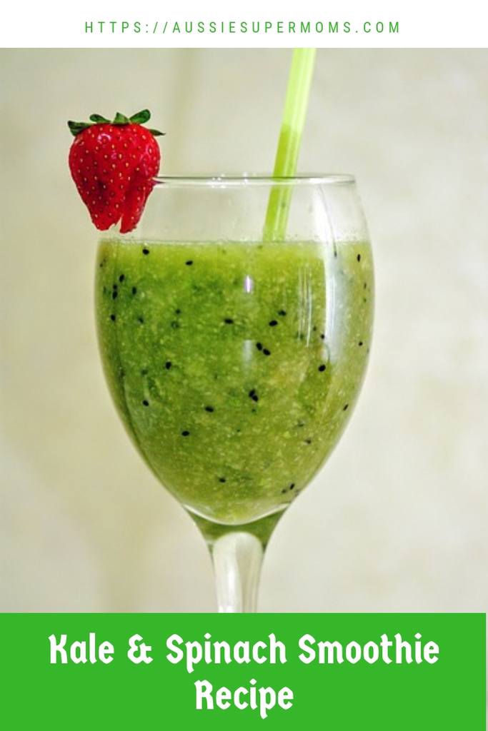 Blend A Kale Spinach Smoothie Aussie SuperMoms